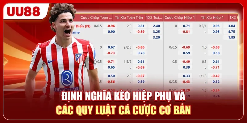 Định nghĩa kèo hiệp phụ và các quy luật cá cược cơ bản
