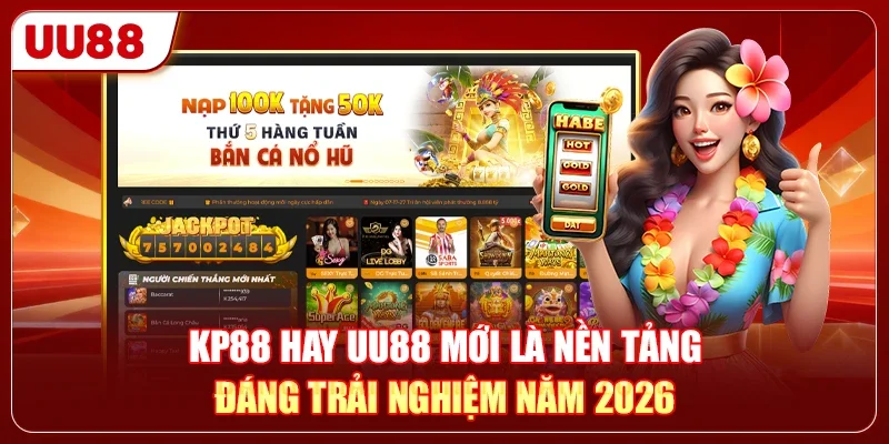 KP88 hay UU88 mới là nền tảng đáng trải nghiệm năm 2026