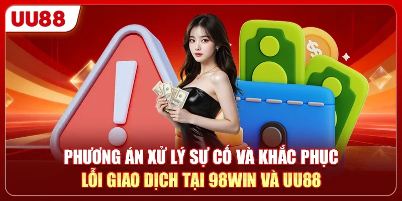Phương án xử lý sự cố và khắc phục lỗi giao dịch tại 98WIN và UU88